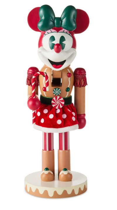 Hallmark Disney Minnie Mouse Gingerbread Nutcracker Figurine New with Tag