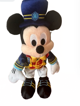 Disney Disneyland Hong Kong 14th Anniversary Mickey Plush New without Tag