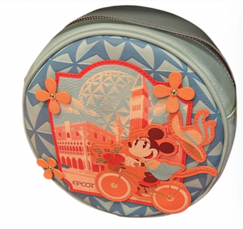 Disney Parks Epcot Italy Topolino Loungefly Crossbody Purse Bag New With Tag