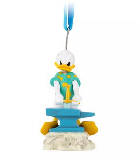Disney Donald Sword in the Stone Play in the Park Christmas Ornament New w Tag