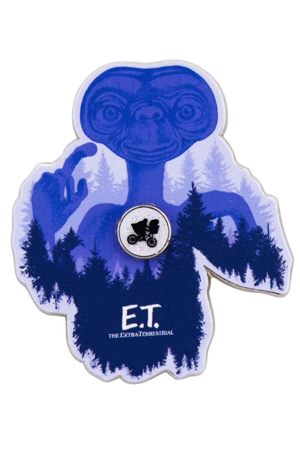 Universal Studios E.T. the Extra-Terrestrial Silhouette Pin New with Card