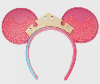 Disney Parks Princess Aurora Sleeping Beauty Minnie Mouse Ear Headband New w Tag