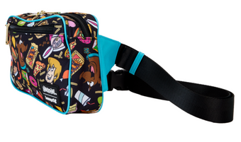 Universal Studios Loungefly Scooby Doo Snacks Nylon Belt Bag New with Tags