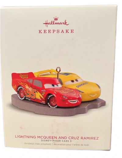 Hallmark Keepsake Christmas Ornament Lightning & Cruz Ramirez 2018 New With Box