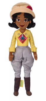 Disney Parks Tiana Plush Doll – Tiana's Bayou Adventure – Medium 18'' New W Tag