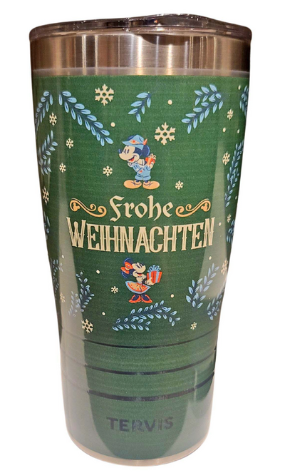 Disney Parks WDW Epcot Germany Mickey Minnie Deutschland Tumbler New with Tag