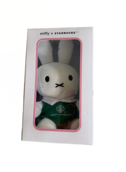 Starbucks X Miffy Collectible Limited Edition Bunny Plush New with Box