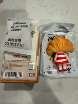 Pop Mart MOLLY Carb-Lover Croissant Balaclava Figure USA SELLER New