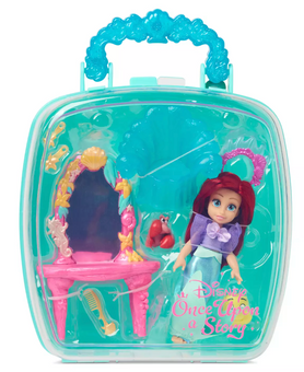 Disney Parks Little Mermaid Ariel Once Upon a Story Mini Doll Playset New W Tag