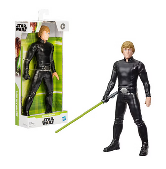 Star Wars Basics Luke Skywalker 9.5" Figure Toy New With Tag