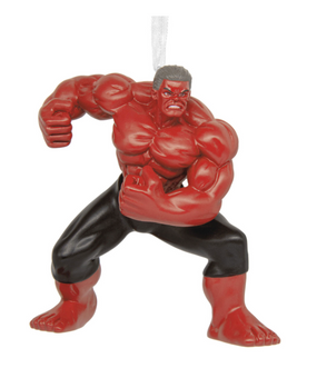 Hallmark Marvel Studios Captain America Brave World Red Hulk Christmas Ornament