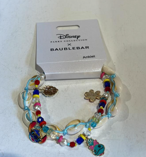 Disney Parks x Baublebar Angel and Stitch Anklet Bracelet New With Tag