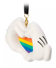 Disney Parks Mickey Mouse Gloves Sketchbook Ornament Pride Collection New W Tag
