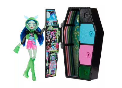 Monster High Skulltimate Secrets Neon Frights Ghoulia Yelps Fashion Doll New