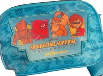 Disney Parks WDW Run Springtime Supreme Crossbody Bag New With Tag