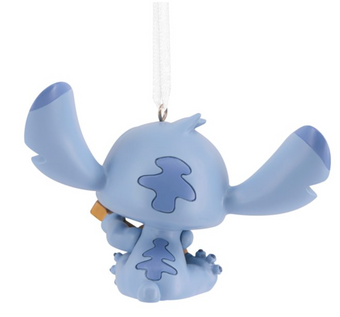 Disney Hallmark Stitch with Guitar Christmas Tree Ornament New