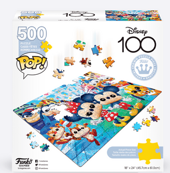 Funko Pop! Disney 100 Mickey & Friends 500 pcs Puzzle New With Tag