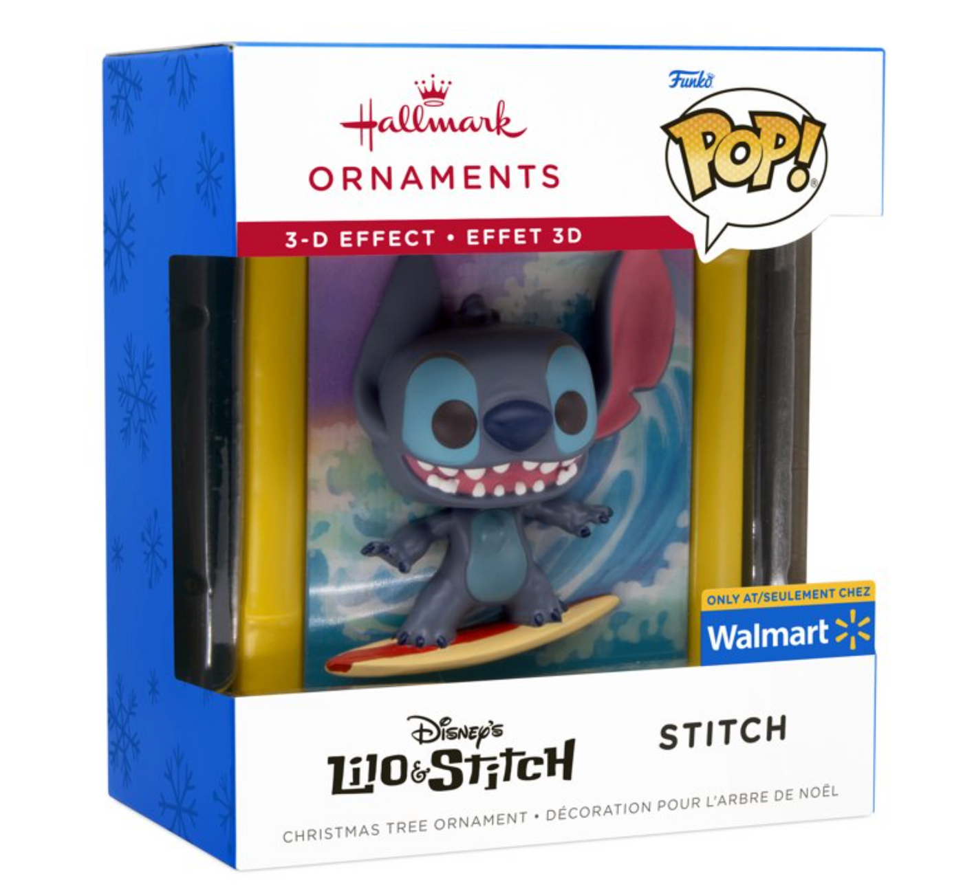 Hallmark Funko POP Disney Lilo Stitch with Lenticular Tree Christmas Ornament