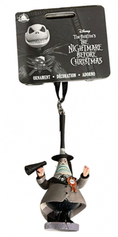 Disney Parks Nightmare Before Christmas Mayor Sketchbook Ornament New With Tag