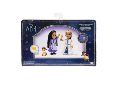 Disney 100 Wish Asha & Queen Amaya 6 inch Petite Doll Gift Set Toy New with Box