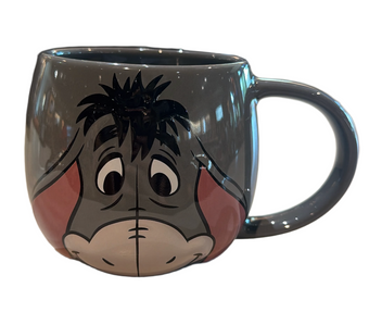 Disney Parks Winnie The Pooh Eeyore Shaped Coffee Mug New with Tag