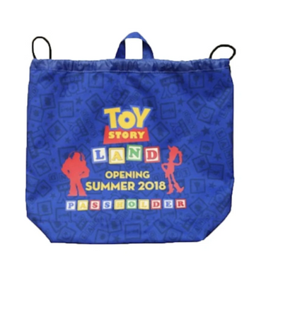 Disney Parks Toy Story Land Opening Summer 2018 Passholder Cinch Sack New sealed
