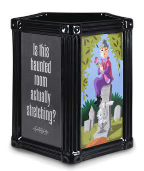 Hallmark Halloween Disney The Haunted Mansion Stretching Portrait Candy Dish New