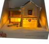 Merry Moments 2023 Led Lighted Christmas Holiday House ALDI Food Market New w Box