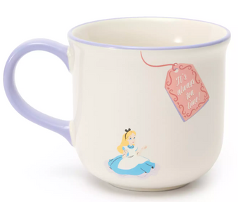 Disney Parks Alice in Wonderland ‘What’s The Tea?’ Coffee Mug New With Tag