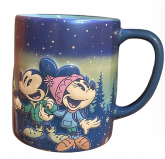 Disney Parks Epcot Showcase World Norway Mickey Minnie Coffee Mug New With Tag