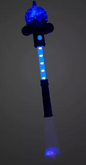 Disney Parks Cinderella 75th Anniversary Light-Up and Sound Glow Wand New W Tag