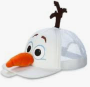 Disney Parks Frozen Olaf Carrot 3D Hat Baseball Cap New With Tag