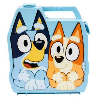 Disney Bluey Play & Go Collector Case with Figures Exclusive New With Box