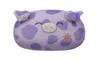 Squishmallows 12" Pammy Purple Spotted Pig w Flower Embroidery Medium Plush New