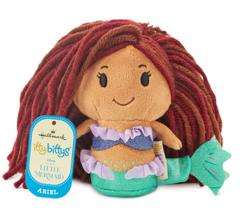 Hallmark itty bittys Disney The Little Mermaid Ariel Plush New with Tag