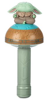 Disney Grogu Glow Wand Light Up Wand with Sounds Baby Yoda The Mandalorian New