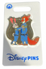 Disney Parks Judy Hopps & Nick Wilde Badge OE Zootopia Pin New with Card