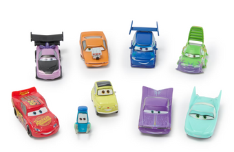 Disney Parks Pixar Cars Mega Figurine Set 17 McQueen Tow Mater Fillmore New