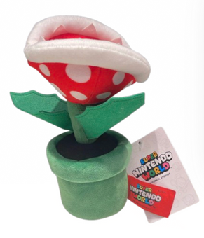 Universal Studios SUPER NINTENDO WORLD Piranha Plant Plush Toy New With Tag