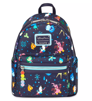 Disney Parks Inside Out Loungefly Mini Backpack New With Tag