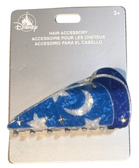 Disney Parks Hair Accessory Claw Clip Sorcerer Mickey Hat New with Tag