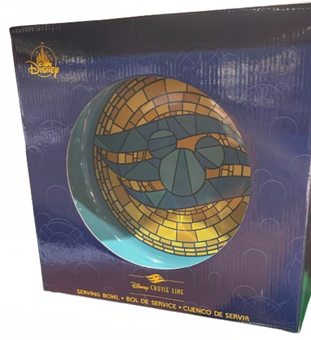 Disney Parks Cruise Line Mosaic Collection Serving Bowl New With Tag