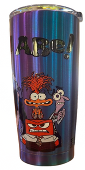 Disney Parks Who You Are! Inside Out Stainless Steel Tumbler New With Tag