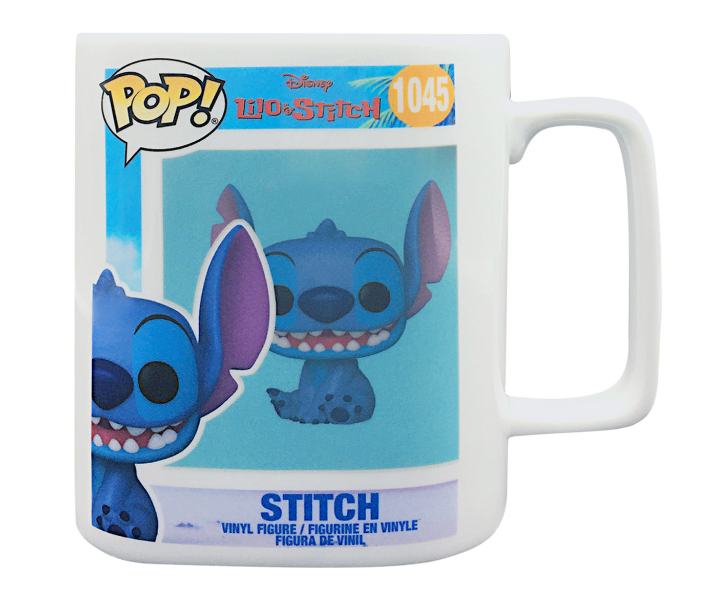 Funko POP! Box Stitch Ceramic Heat Changing 15oz Mug New with Box