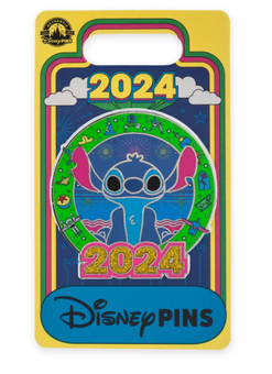 Disney Parks 2024 Stitch New With Card