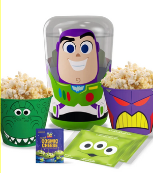 Disney Pixar Toy Story 5 Poppowls Buzz Lightyear Movie Theater Popcorn Kit New