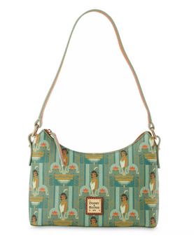 Disney Parks Tiana Dooney & Bourke Baguette Bag Princess Frog New With Tag