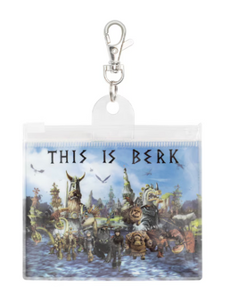 Universal Studios How To Train Your Dragon "This is Berk" Lanyard Pouch New