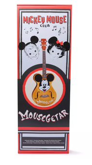 Disney Parks Mousegetar Replica The Mickey Mouse Club 70th Anniversary New W Box