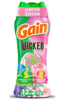 Gain In Wash Laundry Scent Booster Wicked For Good Limited Edition New